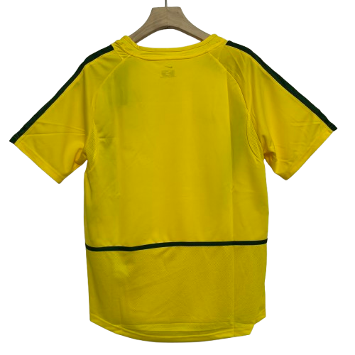 Brazil 2002 Retro Home Jersey - Free customization