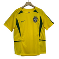 Brazil 2002 Retro Home Jersey - Free customization