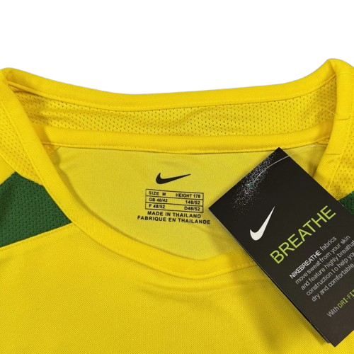 Brazil 2002 Retro Home Jersey - Free customization